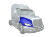 KOZAK Fiberglass Hood Fender Passenger Right Side For International Prostar 2006-2017 PLUS Logo, 2x 22" Windshield wipers, License Plate Frame and Vest