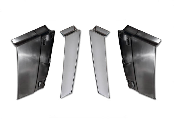 Front Bumper Set with Chrome Center 2025+ Volvo VNL New