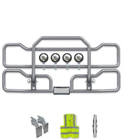Gray Front Grille Deer Moose Bumper Guard (No Fog, only Steel Bumper) 2018+ Mack Anthem