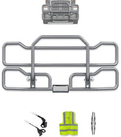 Gray Front Grille Deer Moose Bumper Guard 2023+ Western Star 57X Set-Back