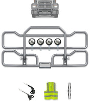 Gray Front Grille Deer Moose Bumper Guard 2023+ Western Star 57X Set-Back