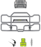 Gray Front Grille Deer Moose Bumper Guard 2023+ Western Star 57X Set-Back