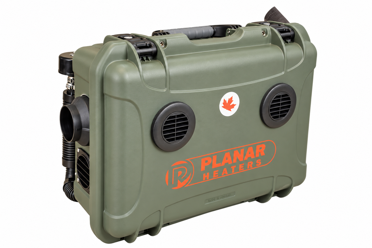 AUTOTERM Planar 4D-12V Portable Diesel Air Heater 4kW with PU-5 Military Green