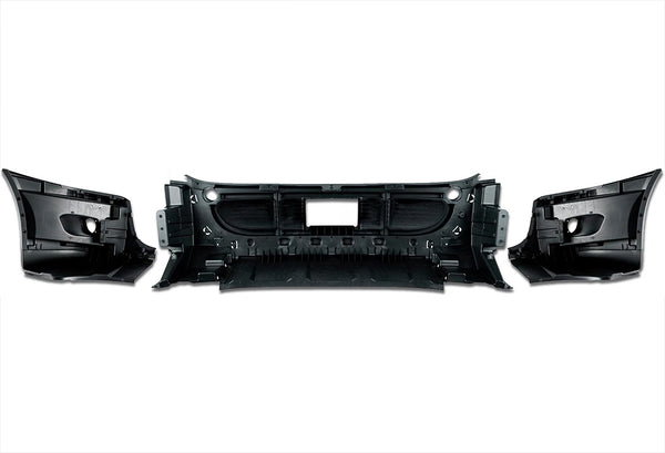 Bumper Set with Fog Light Holes 6 Pcs 2008-2017 Freightliner Cascadia 125 113