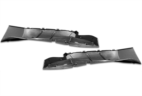 Bumper Extension Center & Extensions w/Air Dam Bumper Covers Full Set 2022+ Peterbilt 579