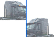 Cabin Lower Sleeper Fairing Extenders Set 2013-2021 Peterbilt 579