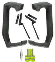 Arms Covers Plastic fit Door Mirror Set 2004+ Volvo VNL VNM VNX