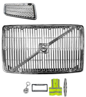 Front Grille Chrome 1996-2003 Volvo VN VNL VNM