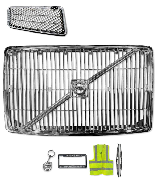 Front Grille Chrome 1996-2003 Volvo VN VNL VNM