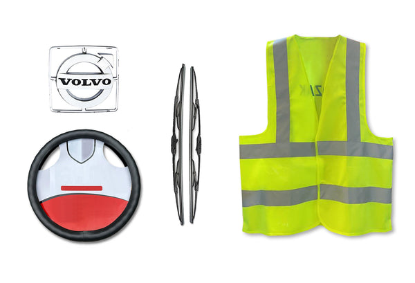Arms Covers Plastic fit Door Mirror Set 2004+ Volvo VNL VNM VNX