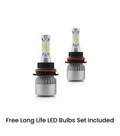 Headlight Set with Turn Signal Lights Set 1998-2003 Volvo VN VNL;  2000-2017 VNM