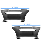 Front Step Fairing Panels 64" (162 cm) Set Kenworth T680 2013-2021