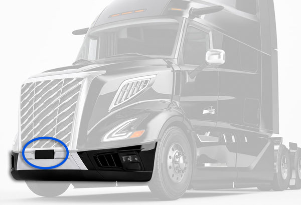 Front Bumper Radar Cover 2025 2026 Volvo VNL