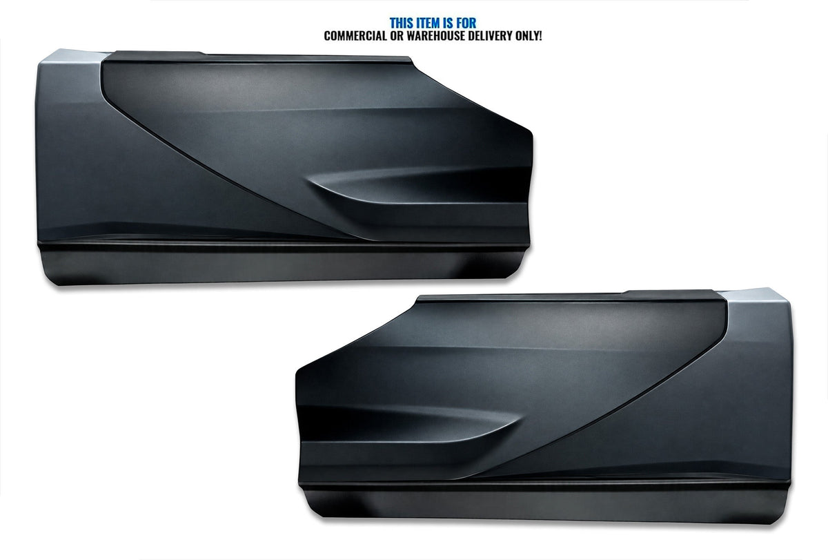 Side Fairing Panels - Center & Partial Skin w/Brackets & Extension Set 2022+ Kenworth T680