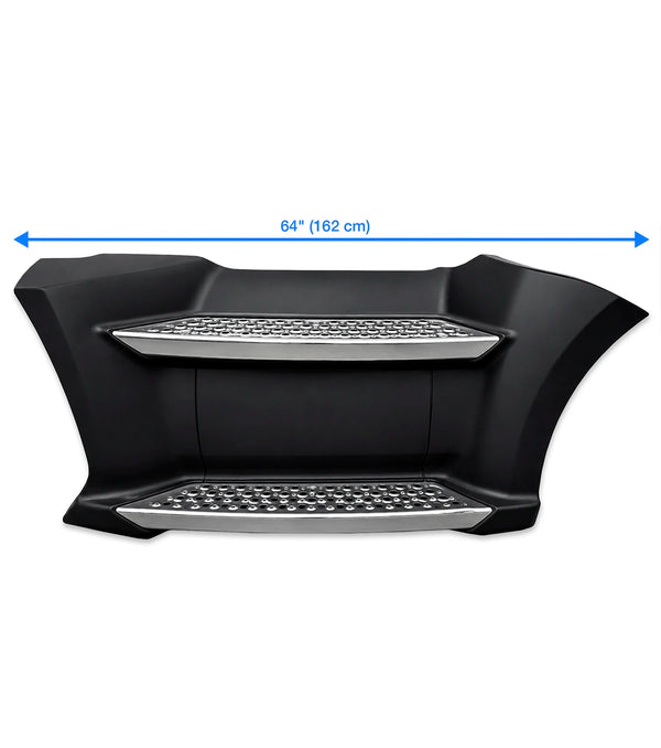 Front Step Fairing Panel 64" (162 cm) with Steps Passenger Kenworth T680 2013-2021