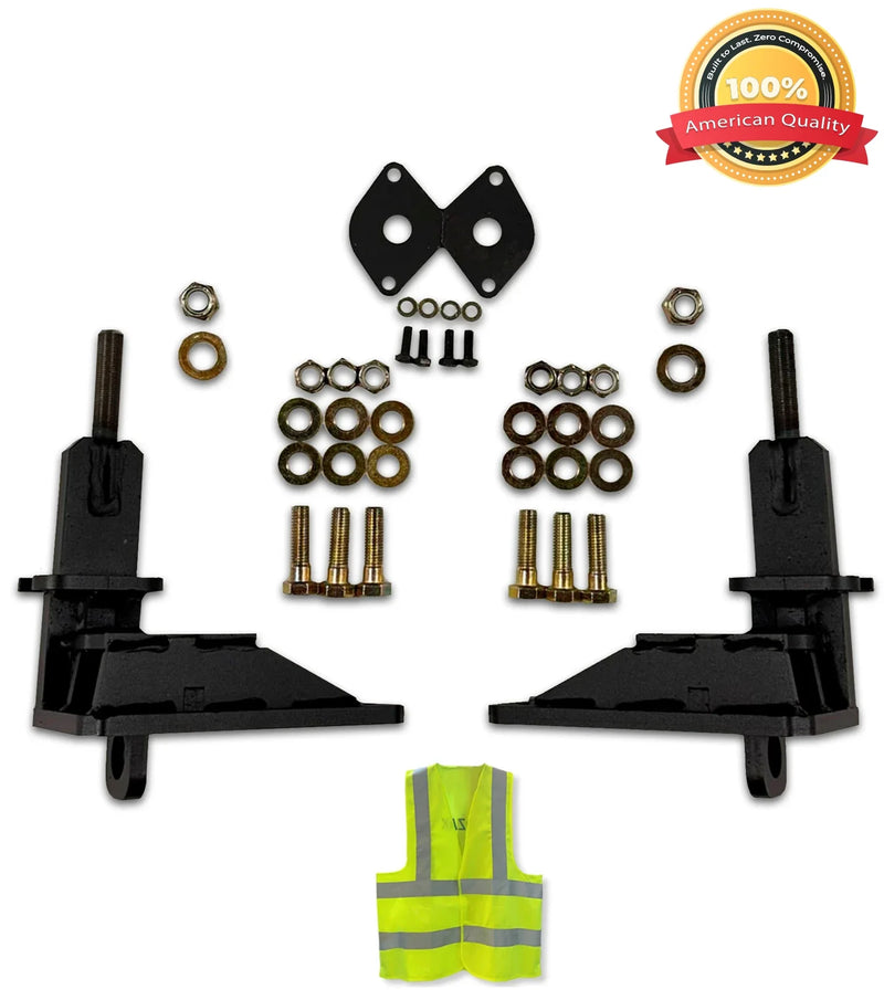 Mount Brackets Set for Herd 404010 VV06 Front Bumper Deer Guard 2025+ Volvo VNL 440