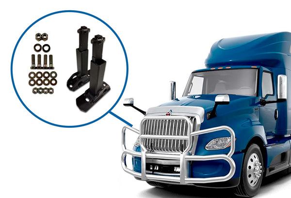 Mount Brackets Set for Herd GG-MTK-28 IN27 Front Bumper Deer Guard 2017-2025 International LT LT625