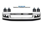 Bumper Chrome with LED Fog Lamps Set 2018+ Volvo VNL