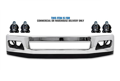Bumper Chrome with LED Fog Lamps Set 2018+ Volvo VNL