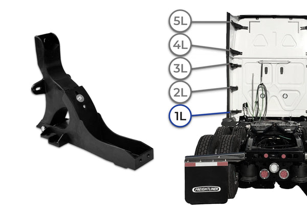 Fairing Mounting Bracket L1 Lower Driver 2008-2017 Freightliner Cascadia 125 113