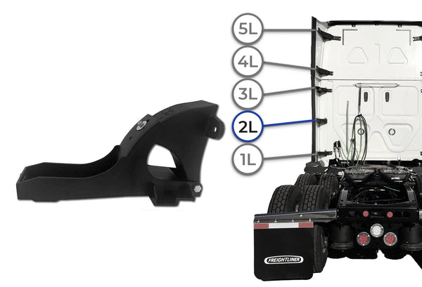 Fairing Mounting Bracket L2 Middle Driver 2008-2017 Freightliner Cascadia 125 113