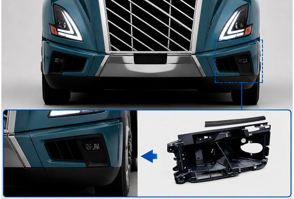 Bumper Corner Reinforcement Driver 2025+ Volvo VNL New