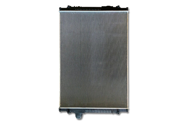 KOZAK Radiator N4020002 for Kenworth T660 2008-2011, W900 2008-2015, T880 2014 Truck (WITHOUT Frame & WITHOUT Oil Cooler) PLUS Logo, Wipers, License Plate Frame, 2x Trailer Tail Lights and Vest