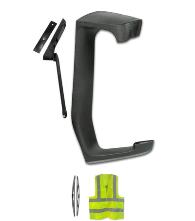 Cubiertas de brazos de plástico para espejo retrovisor del lado del conductor 2004+ Volvo VNL VNM VNX