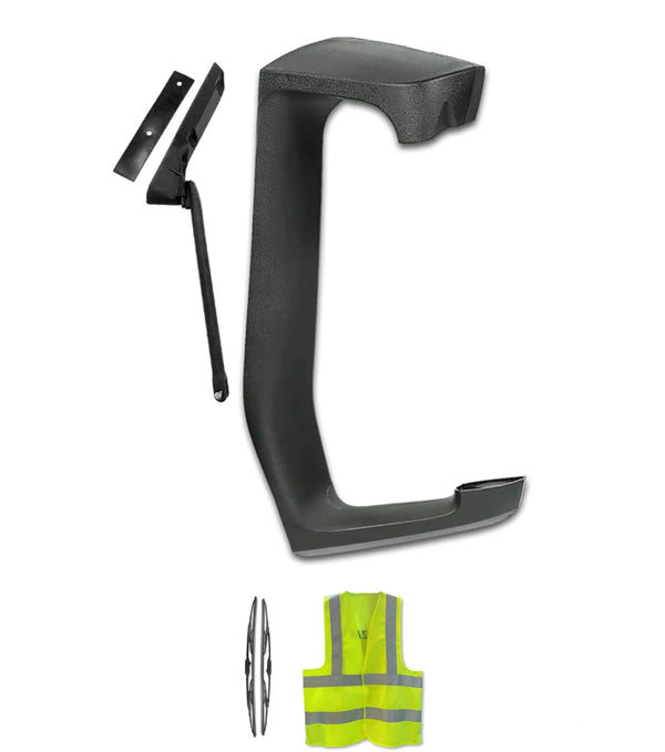 Cubiertas de brazos de plástico para espejo retrovisor del lado del conductor 2004+ Volvo VNL VNM VNX