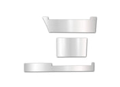 Stripes Chrome Trim Set for Rear Step Fairing Panel 37" (95 cm) Passenger Side (12R, 13R, 14R)  2004-2017 Volvo VNL