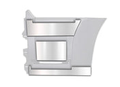 Stripes Chrome Trim Set for Rear Step Fairing Panel 33" (85 cm) Driver Side (12L, 13L, 14L)  2004-2017 Volvo VNL