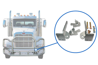 Guard Brackets Set EX-Guard Peterbilt 386