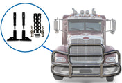 Mount Brackets Set for Herd GG-MTK-25 PK22 Front Bumper Deer Guard 2005-2016 Peterbilt 386