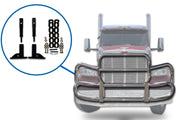 Mount Brackets Set for Herd GG-MTK-25 PK22 Front Bumper Deer Guard 2008-2025 Peterbilt 567