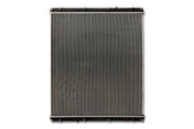 KOZAK Radiator (3s0581790002) for Freightliner Columbia, Century 2008-2011, Cascadia 2008-2013 & Argosy 2008 PLUS Logo, Wipers, License Plate Frame, 2x Trailer Tail Lights and Vest