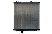KOZAK Radiator N3985001 for Kenworth T800 2008-2015, T880 2014-2015, W900 2010 Truck PLUS Logo, Wipers, License Plate Frame, 2x Trailer Tail Lights and Vest