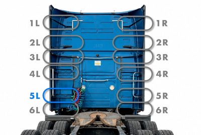 Lower Cab Fairing Bracket 5L Driver 2018-2024 Volvo VNL