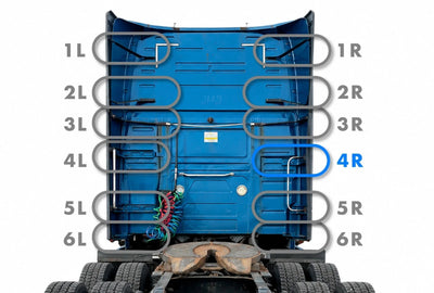 Lower Cab Fairing Bracket 4R Passenger 2018-2024 Volvo VNL