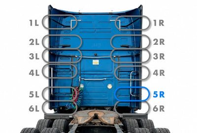 Lower Cab Fairing Bracket 5R Passenger 2018-2024 Volvo VNL