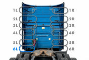 Lower Cab Fairing Bracket 6L Left 2018-2024 Volvo VNL