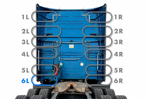 Lower Cab Fairing Bracket 6L Left 2018-2024 Volvo VNL