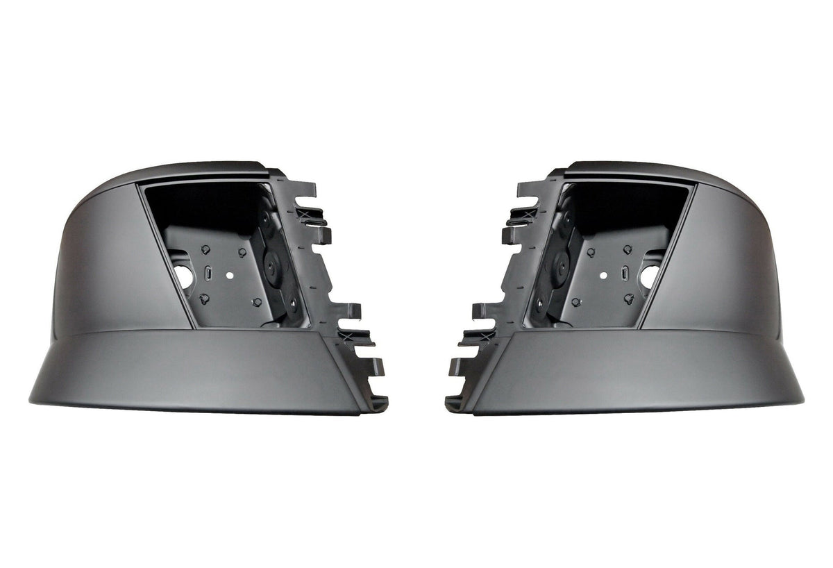 Bumper Corners With Fog Holes Plastic Set 2004-2015 Volvo VNL