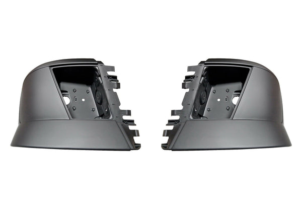 Bumper Corners With Fog Holes Plastic Set 2004-2015 Volvo VNL