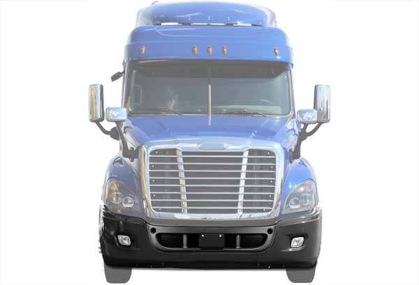 Bumper Set with Fog Light Holes 6 Pcs 2008-2017 Freightliner Cascadia 125 113