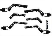 Cabin Fairings Lower Air Deflectors with Brackets Set 2025 2026 Volvo VNL 300 New