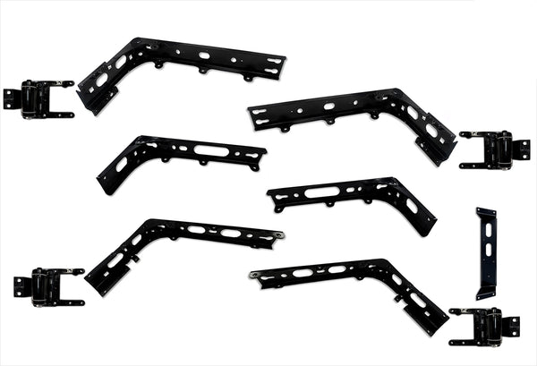 Cabin Fairing Lower Air Deflectors with Extensions and Brackets Set 2025 2026 Volvo VNL New