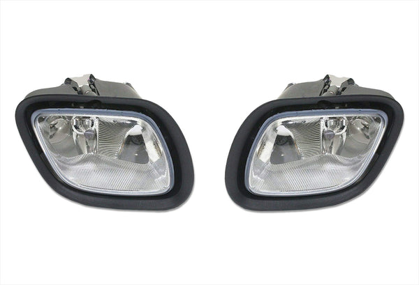 Bumper Set with Fog Light Holes 6 Pcs Includes 2 Pcs Fog Light 2008-2017 Freightliner Cascadia 125 113