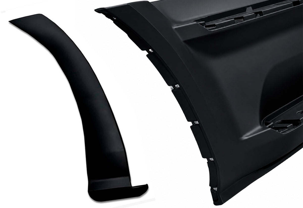 Front Step Side Panels with Brackets and Extensions Set 2022+ Peterbilt 579