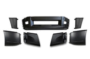 Bumper Set W/o Fog Holes Chrome Trim & Air Flow Deflector & Brackets 2018+ Volvo VNL VNR