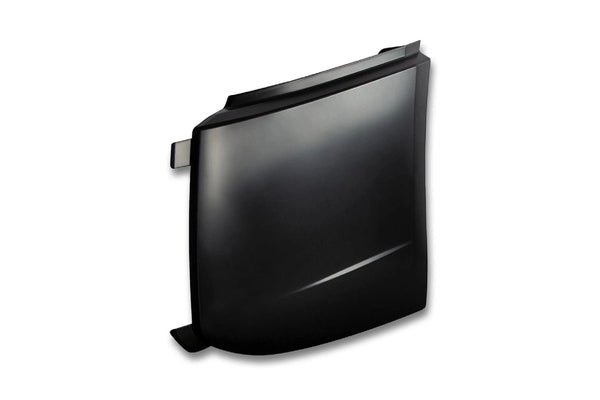 KOZAK PLASTIC Bumper Corner Cover Right Passenger Side compatible with Volvo VNL 2018 and newer Plus Logo Emblem with Stripe, 2X 22 Windshield Wipers, KOZAK Reflective Vest